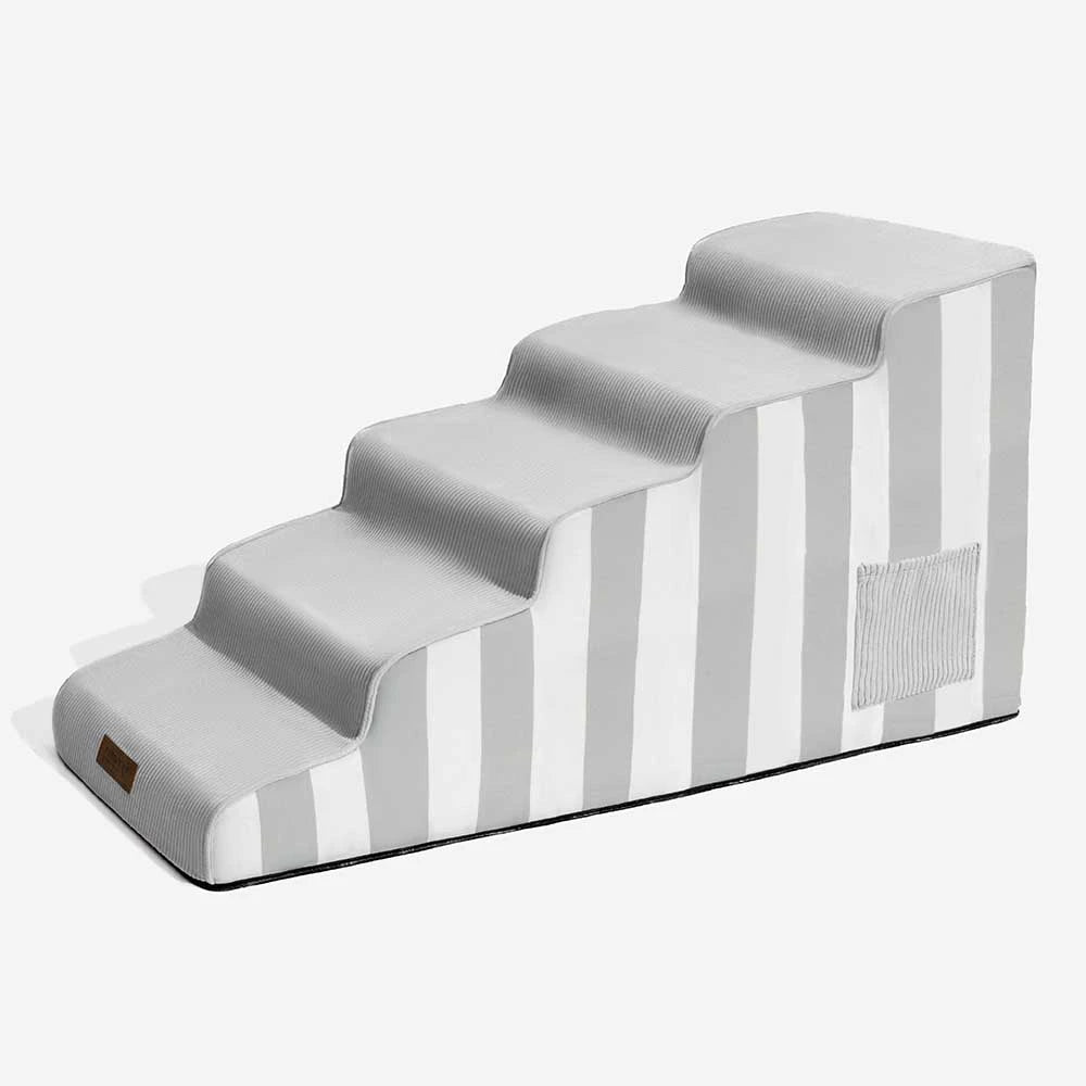 Trendy Striped Removable Sponge Anti-Slip Pet Step - SafeStep