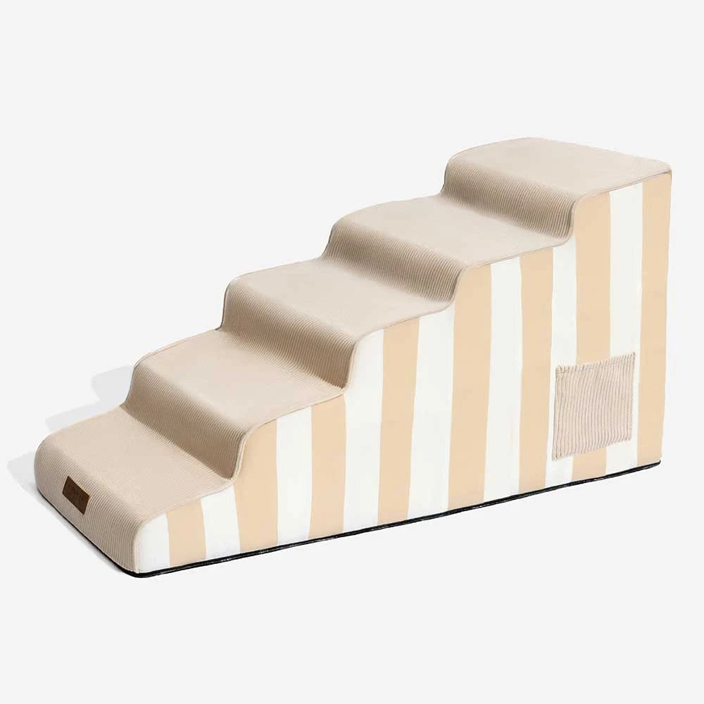 Trendy Striped Removable Sponge Anti-Slip Pet Step - SafeStep
