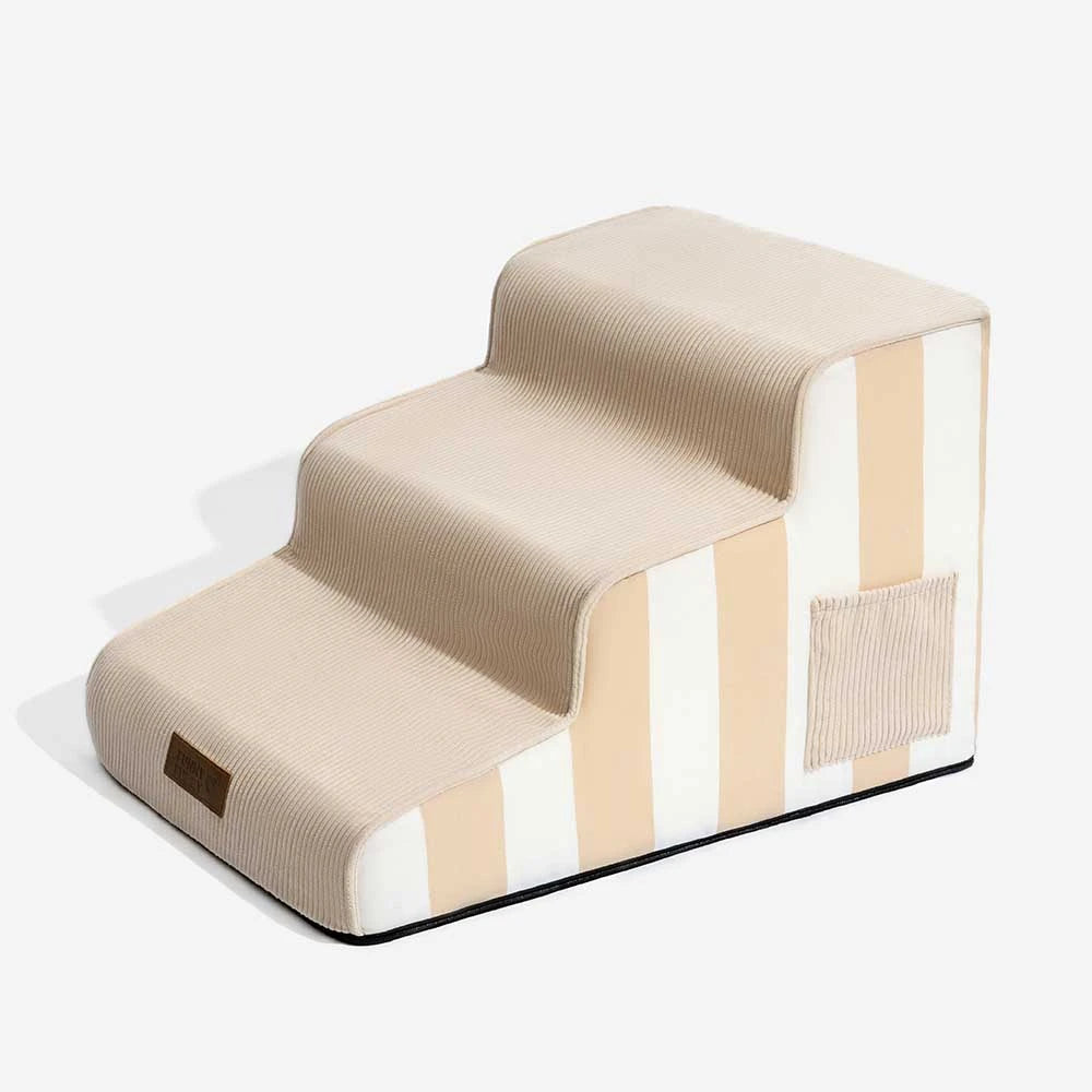 Trendy Striped Removable Sponge Anti-Slip Pet Step - SafeStep