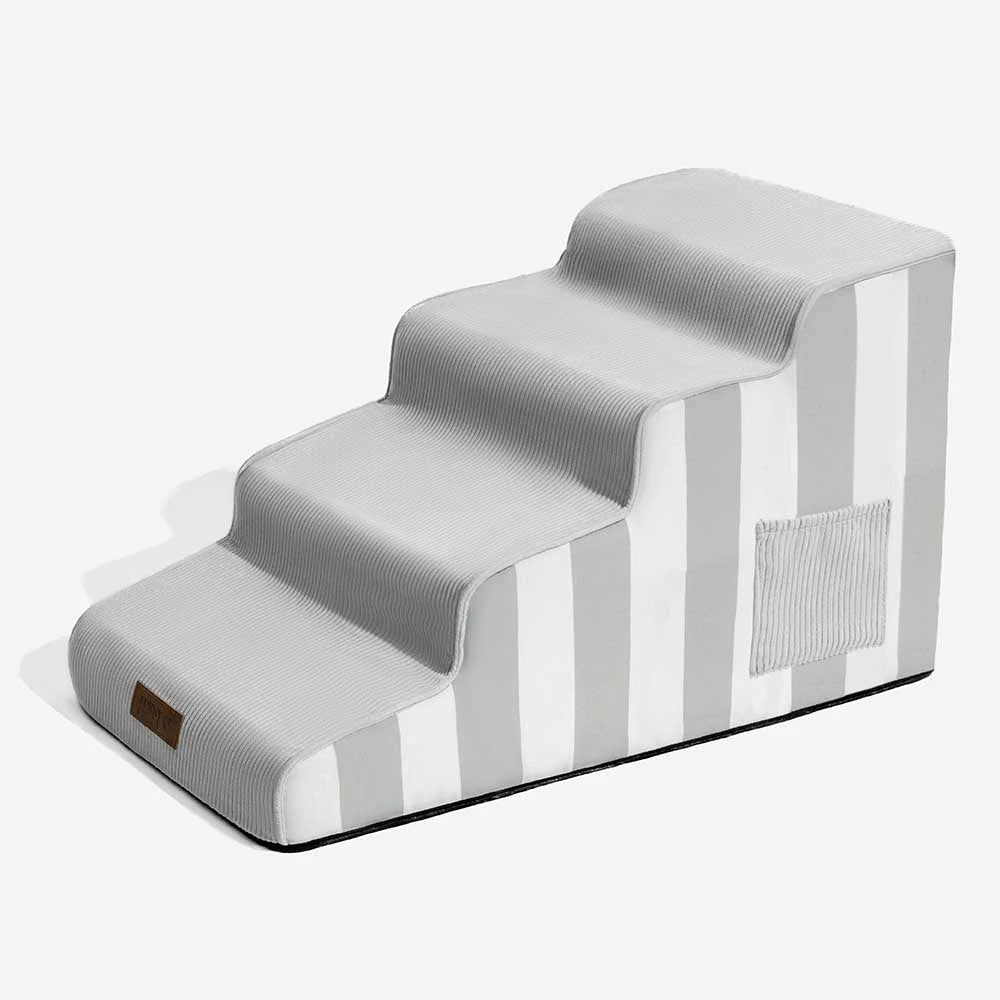Trendy Striped Removable Sponge Anti-Slip Pet Step - SafeStep