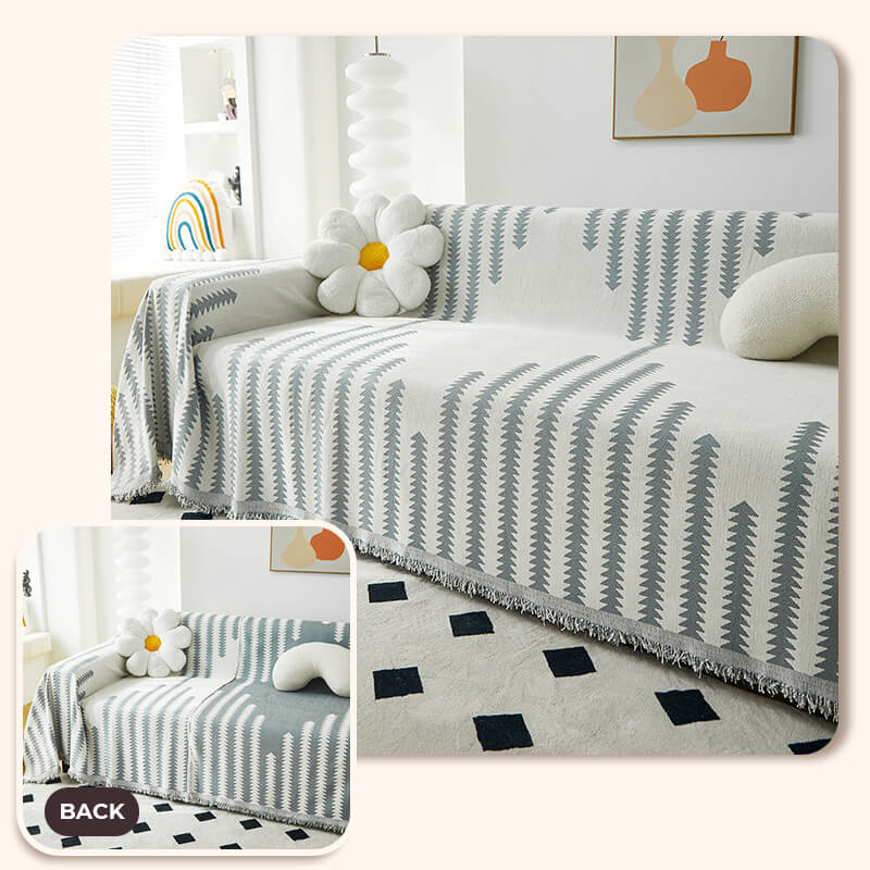 All-seasons Chenille Fabric Double-sided Anti-scratch Home Decoration Sofa Cover