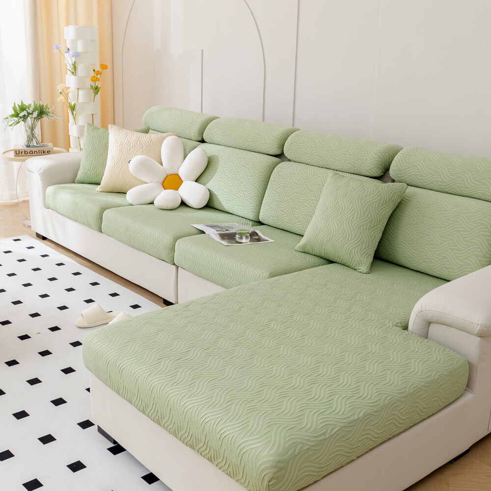 Modern Cooling Ice Silk Water-resistant Antifouling Stretch Sofa Cover
