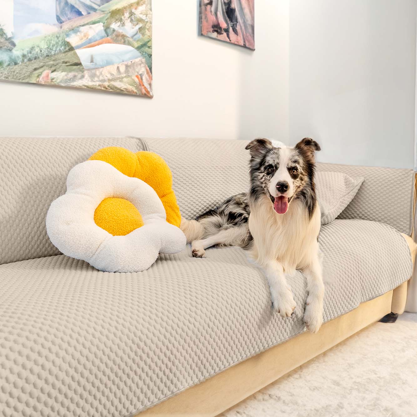 Multifunctional Cooling Waterproof Furniture Protector Sectional Sofa Cover