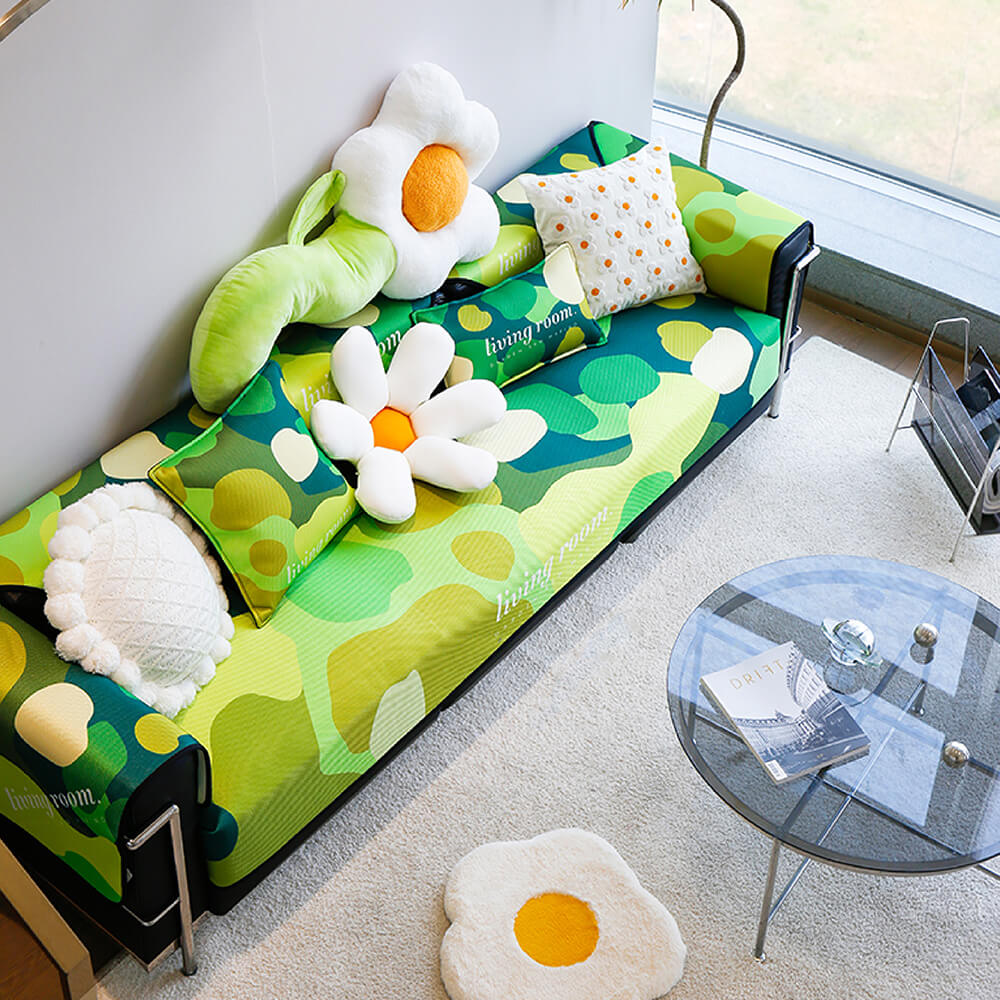 Super Soft Floral Anti-scratch Furniture Protector Sofa Cover
