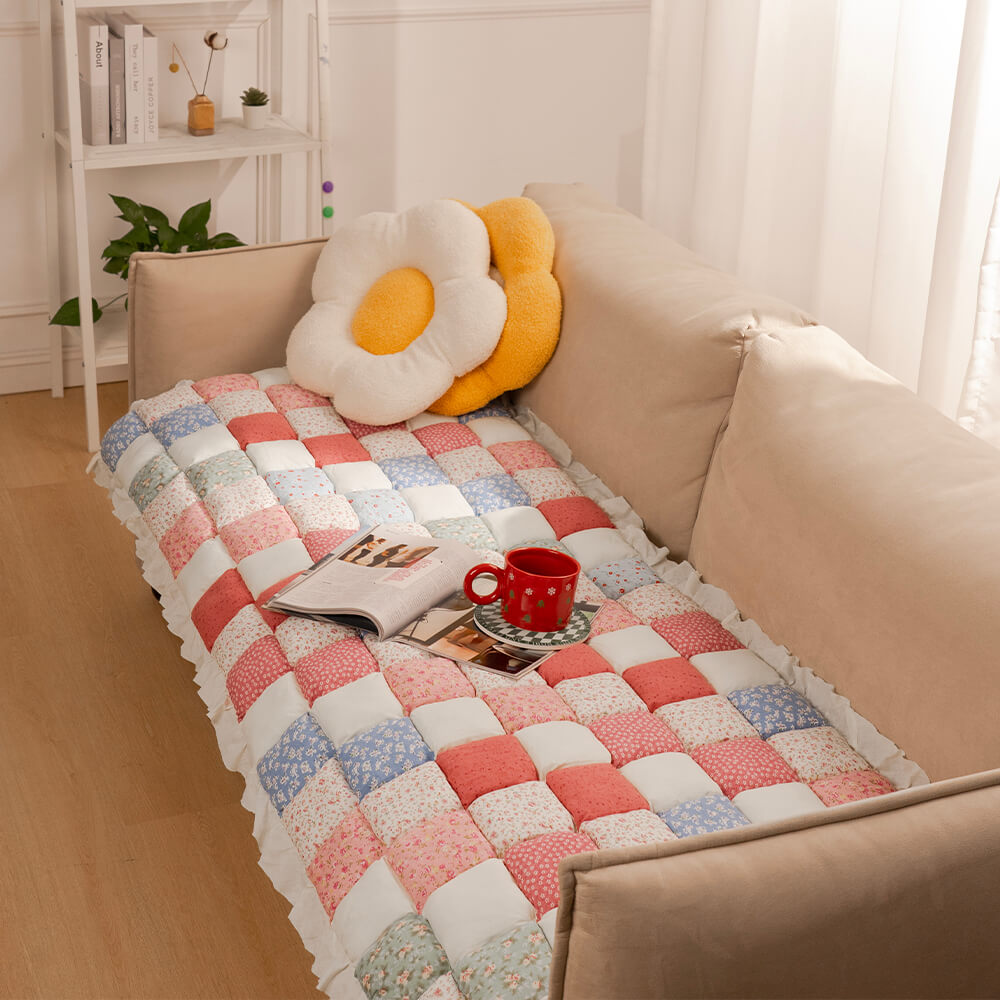 Garden Chic Cotton Pet Friendly Protective Sofa Cover