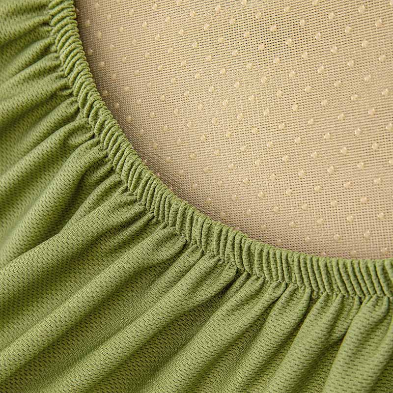 Universal Stretch Chenille Furniture Protection Herringbone Sofa Cover