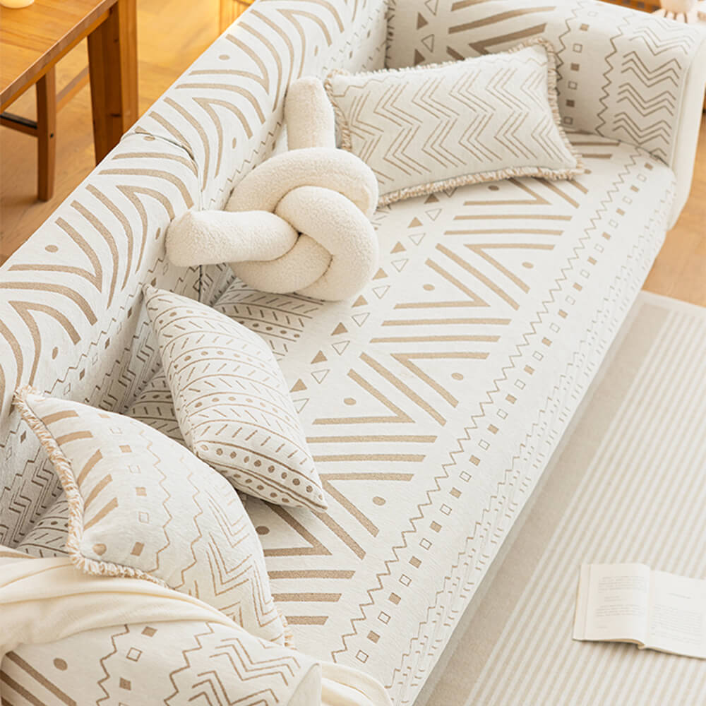 Chenille Fabric Breathable Wear-Resistant Sofa Decorative Sectional Sofa Cover