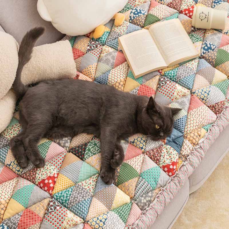 Garden Chic Cotton Pet Friendly Protective Sofa Cover