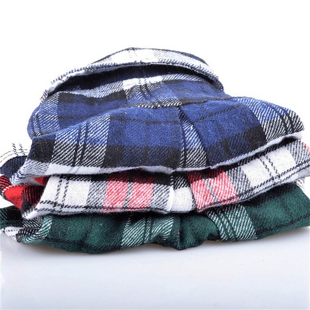 Classic Plaid Dog Shirt - Cosy and Stylish for Every Occasion