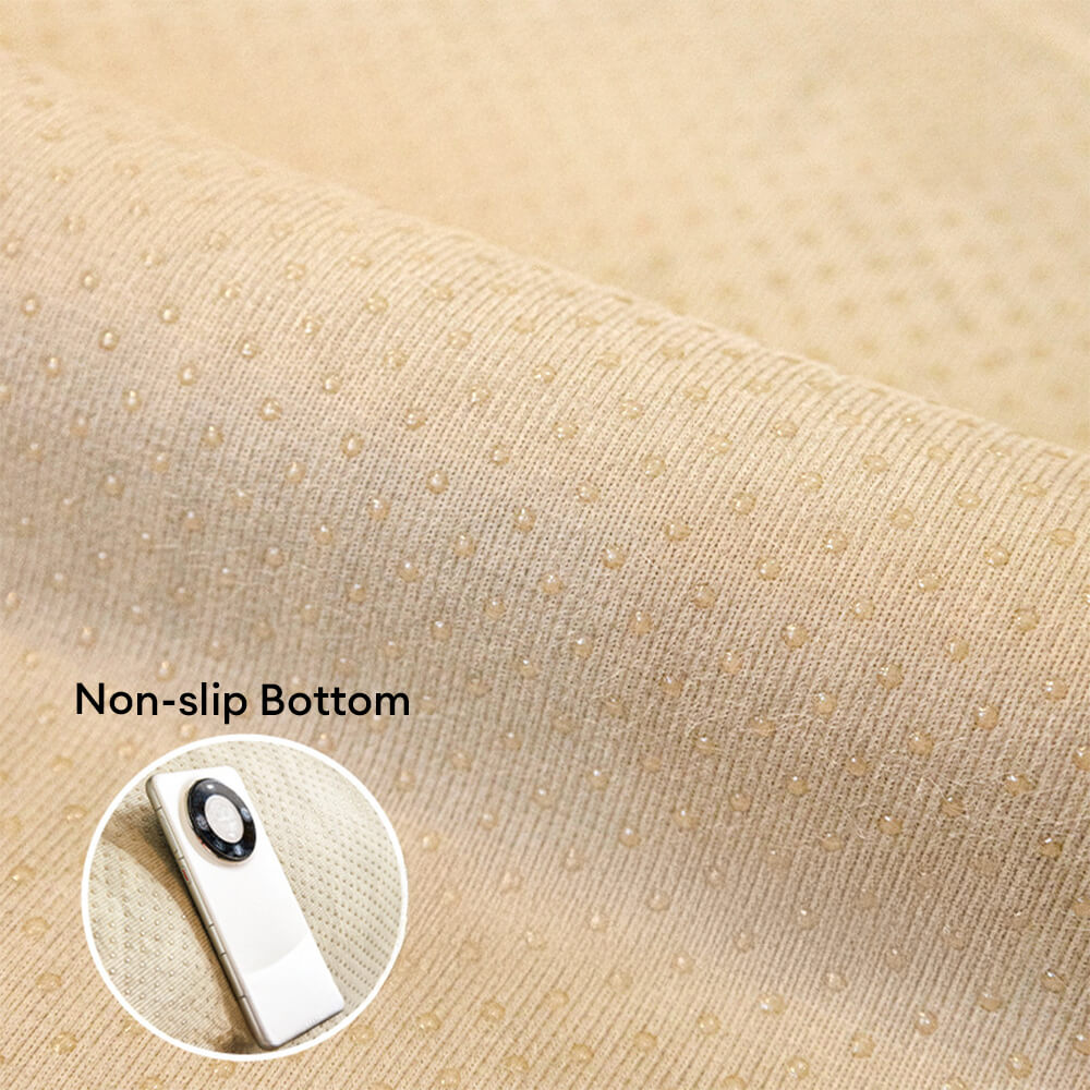 Warm Plush Curved Jacquard Non-Slip Sofa Protector Sofa Cover