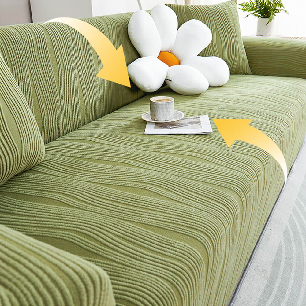 Jacquard Stretch Full-Cover Anti-scratch Sofa Cover