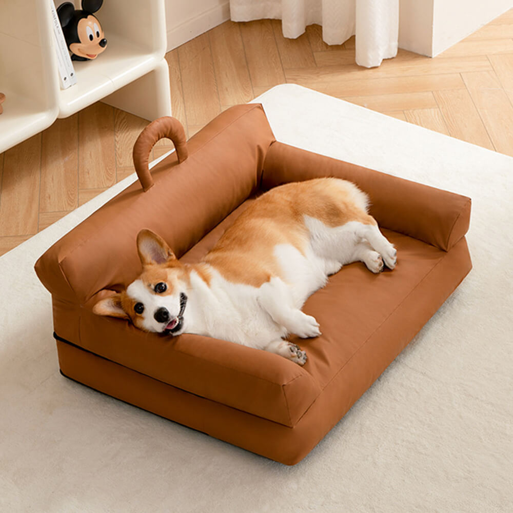 Modern Waterproof Comfortable Backrest Dog & Cat Sofa Bed