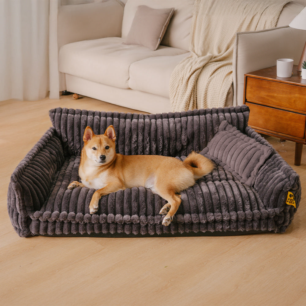 Bed Cover - Large Washable Fluffy Orthopaedic Soft Dog Pillow Dog Sofa Bed