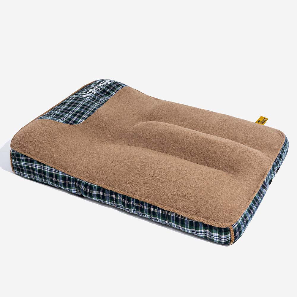 Extra Large Washable Teddy Fluffy Orthopaedic Rectangle Dog Bed - Night-night