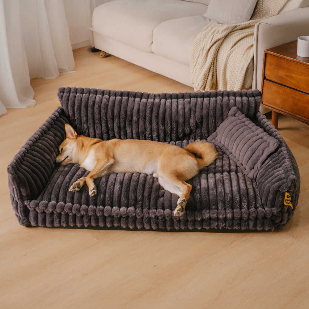 Bed Cover - Large Washable Fluffy Orthopaedic Soft Dog Pillow Dog Sofa Bed
