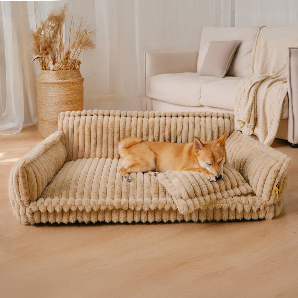 Bed Cover - Large Washable Fluffy Orthopaedic Soft Dog Pillow Dog Sofa Bed