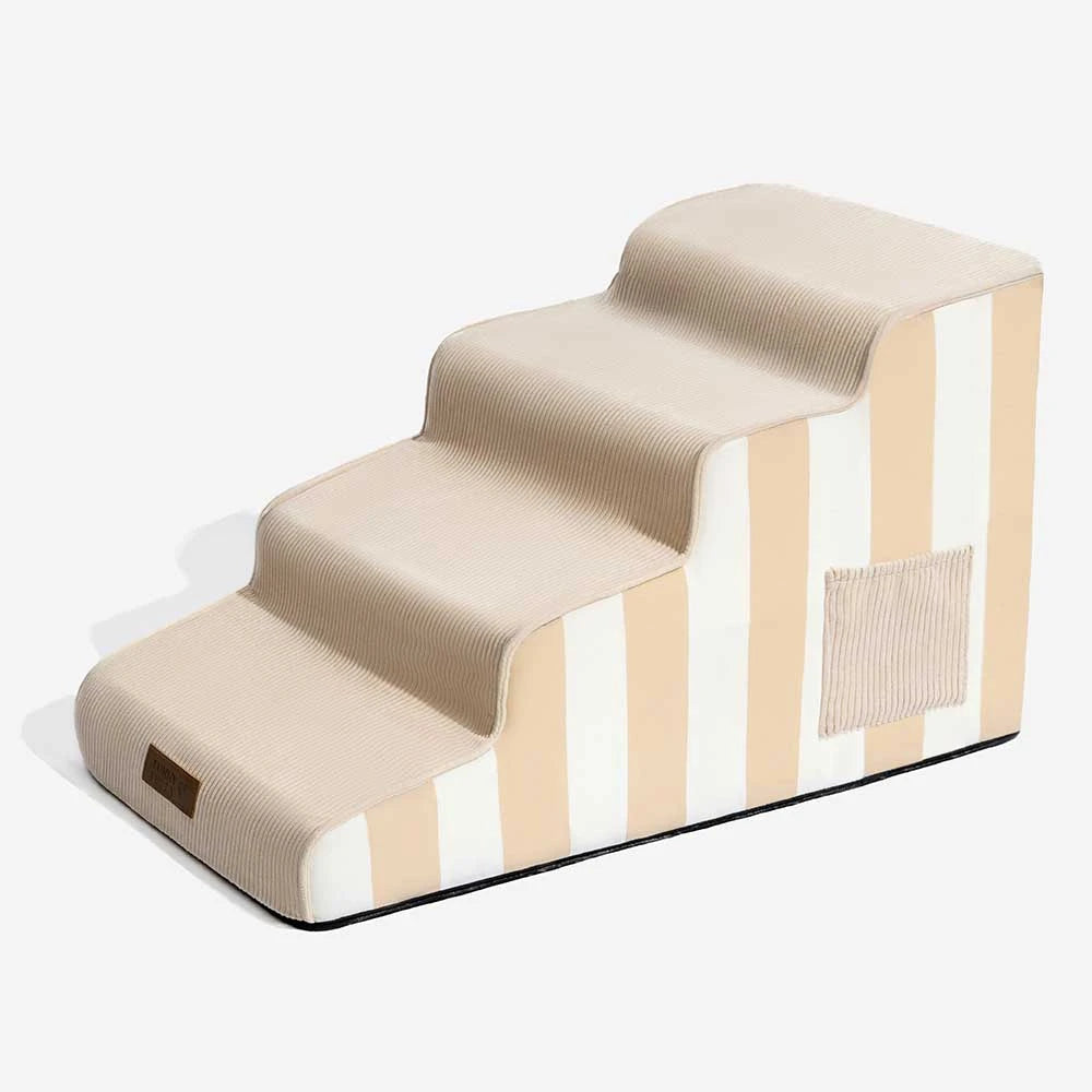 Trendy Striped Removable Sponge Anti-Slip Pet Step - SafeStep