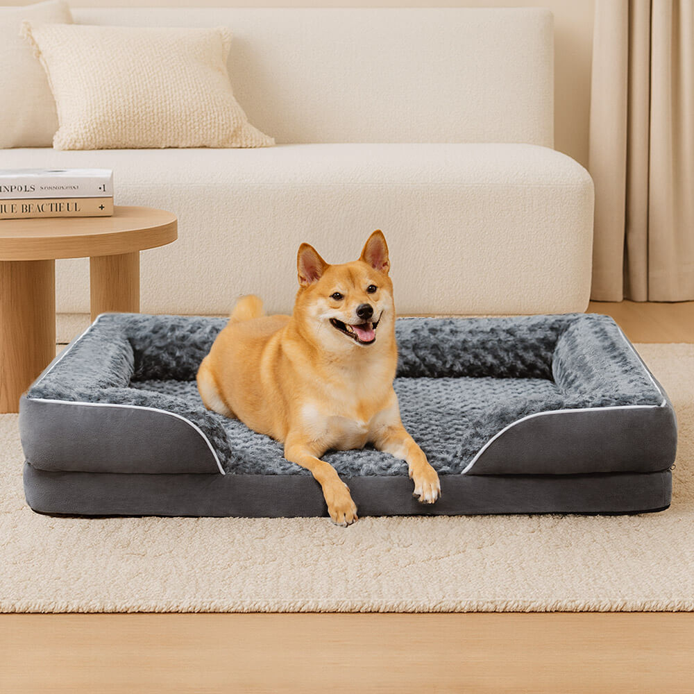 Detachable Waterproof Full Surround Support Orthopaedic Dog Bed