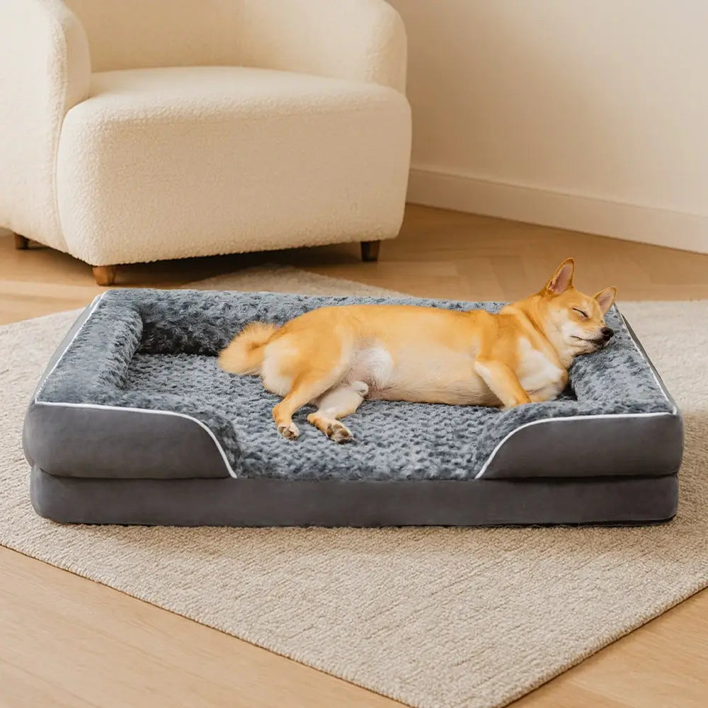 Detachable Waterproof Full Surround Support Orthopaedic Dog Bed