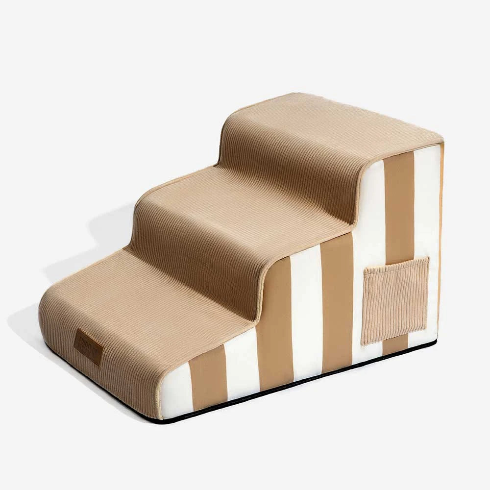 Trendy Striped Removable Sponge Anti-Slip Pet Step - SafeStep