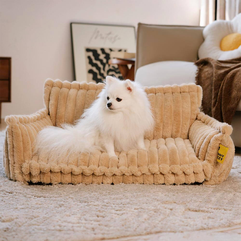 Large Washable Fluffy Orthopaedic Soft Dog Pillow Dog Sofa Bed-Snoozy Dream