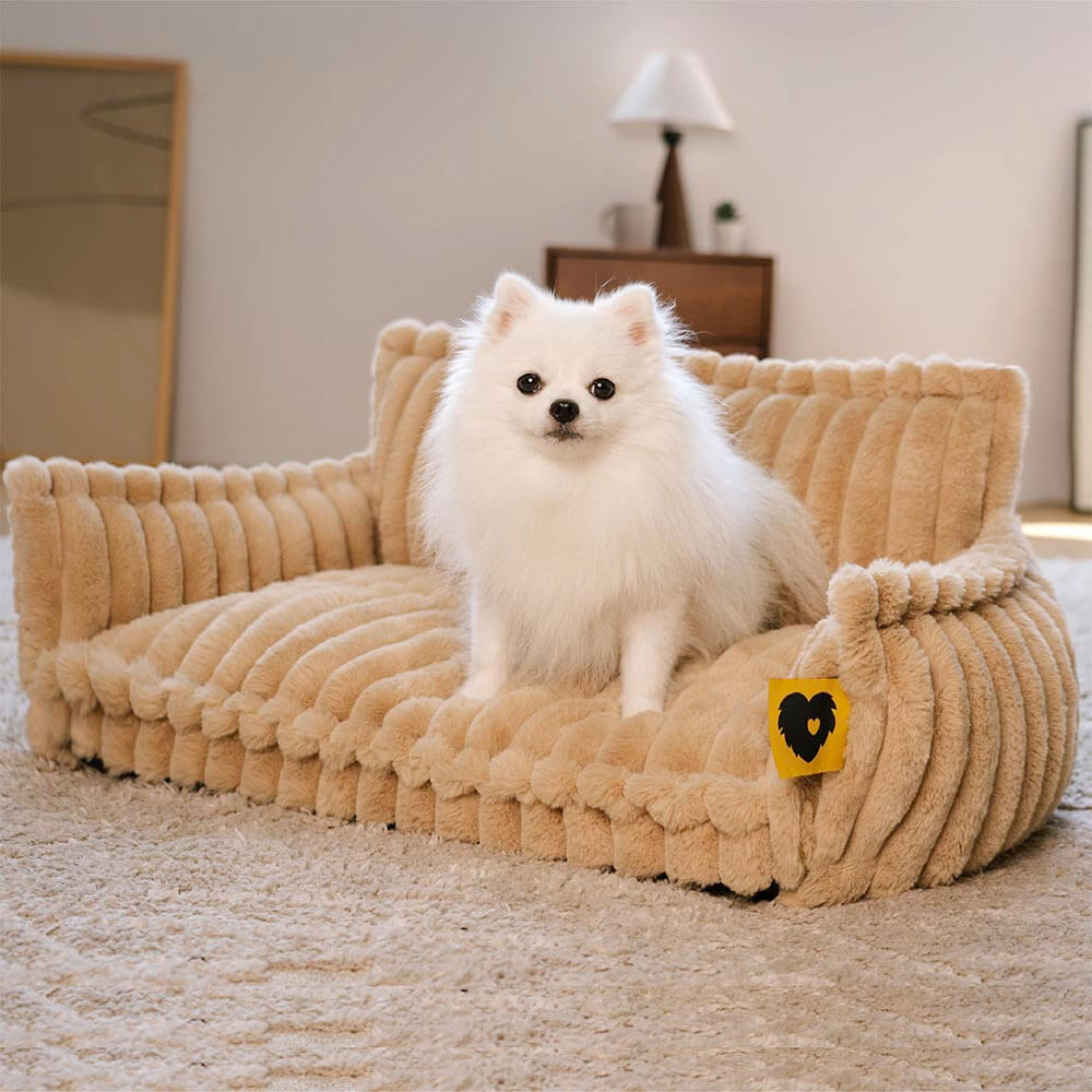Bed Cover - Large Washable Fluffy Orthopaedic Soft Dog Pillow Dog Sofa Bed