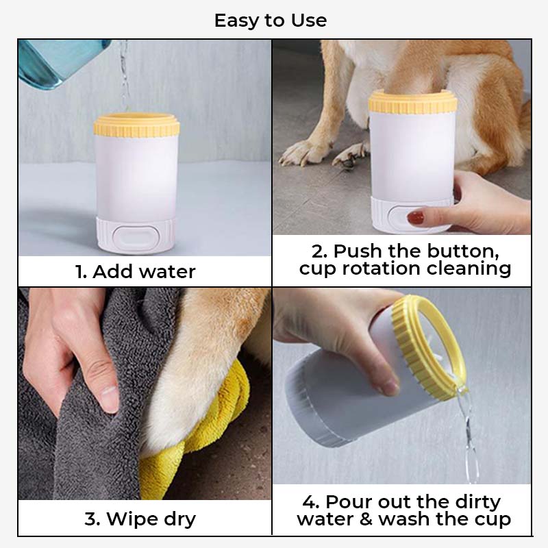 Portable Dog Paw Cleaner