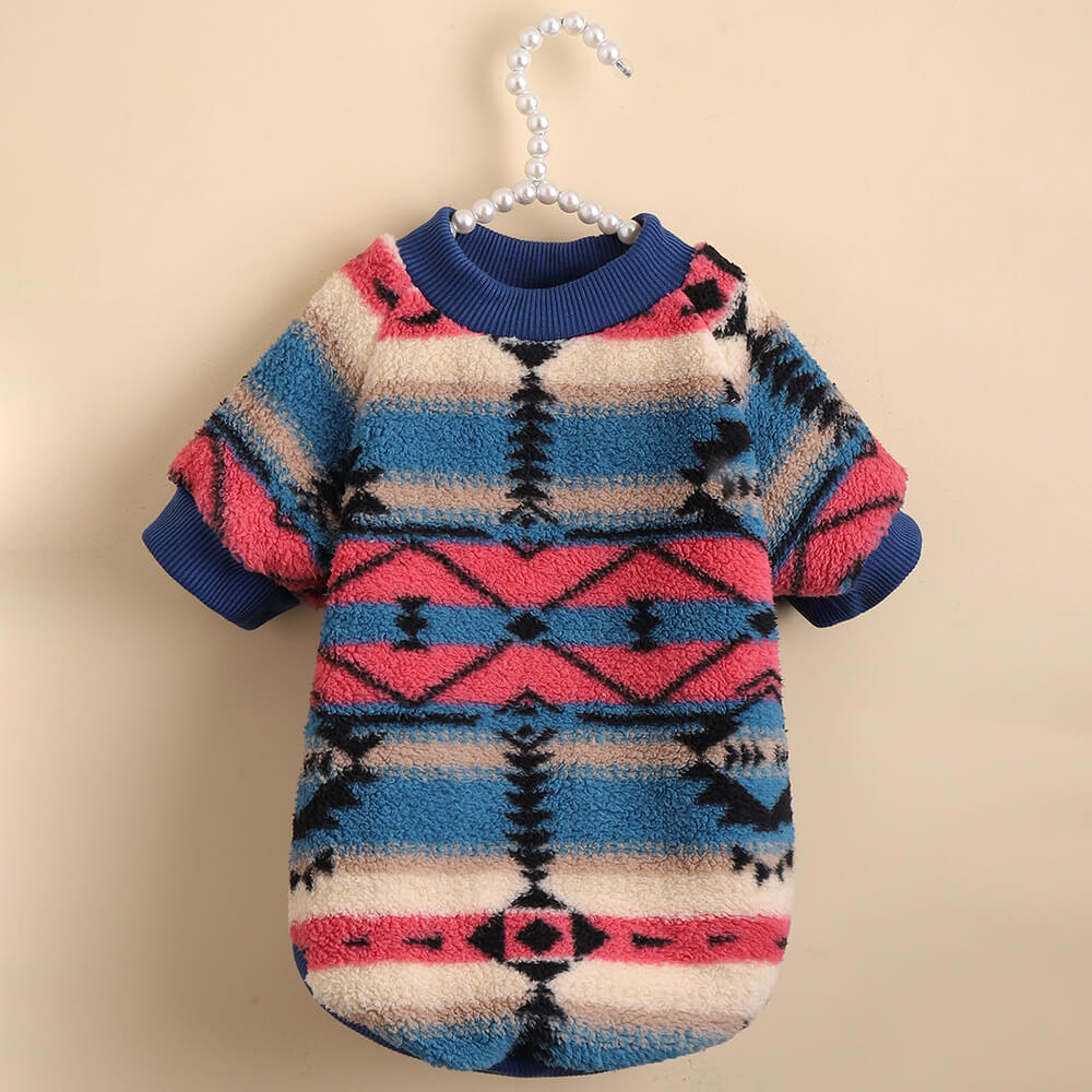 Colourful Striped Dog Sweater - Cosy & Fashionable Winter Wear