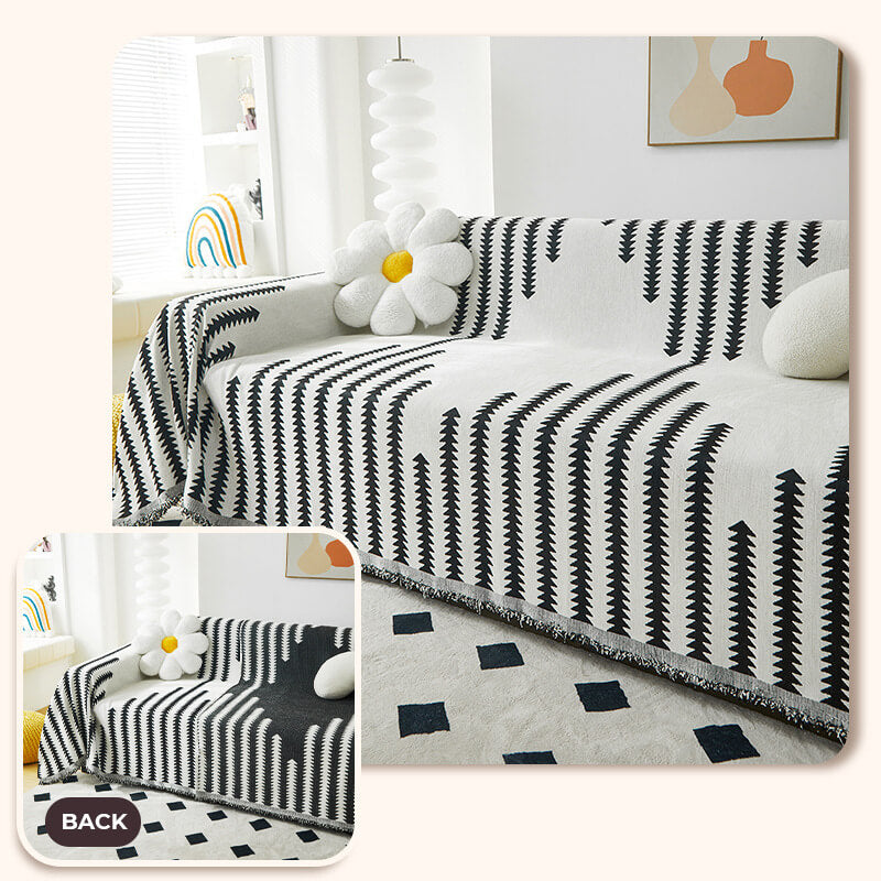 All-seasons Chenille Fabric Double-sided Anti-scratch Home Decoration Sofa Cover