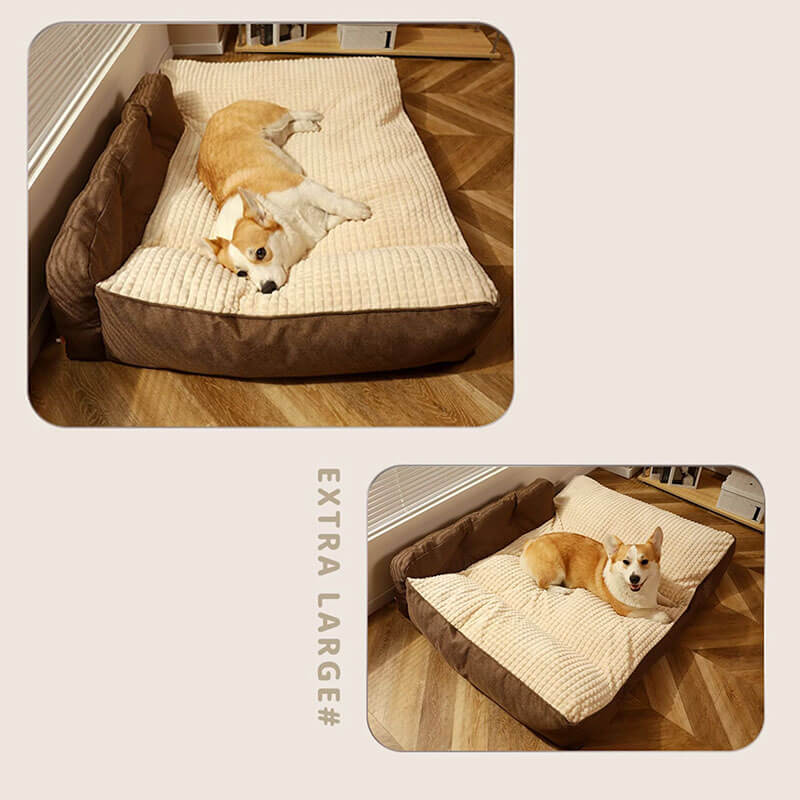 All Seasons Thickened Large Washable Cat & Dog Pillow Bed