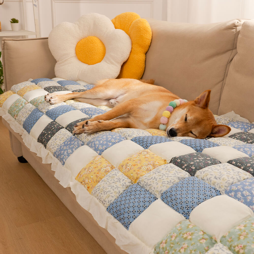 Garden Chic Cotton Pet Friendly Protective Sofa Cover