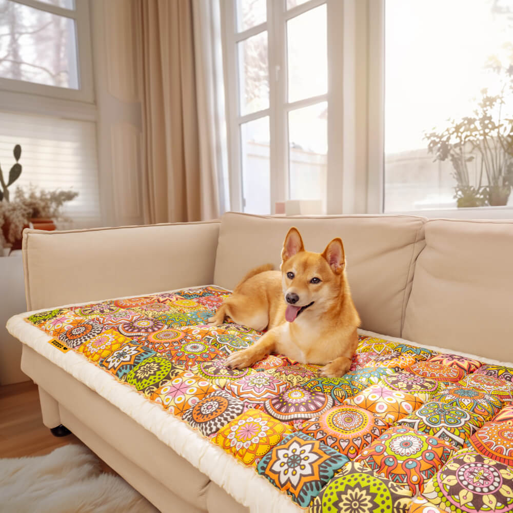 Garden Chic Cotton Pet Friendly Protective Sofa Cover