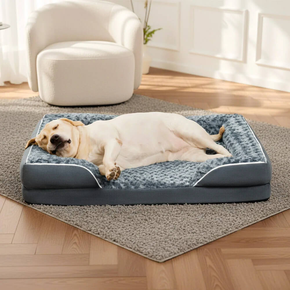 Detachable Waterproof Full Surround Support Orthopaedic Dog Bed