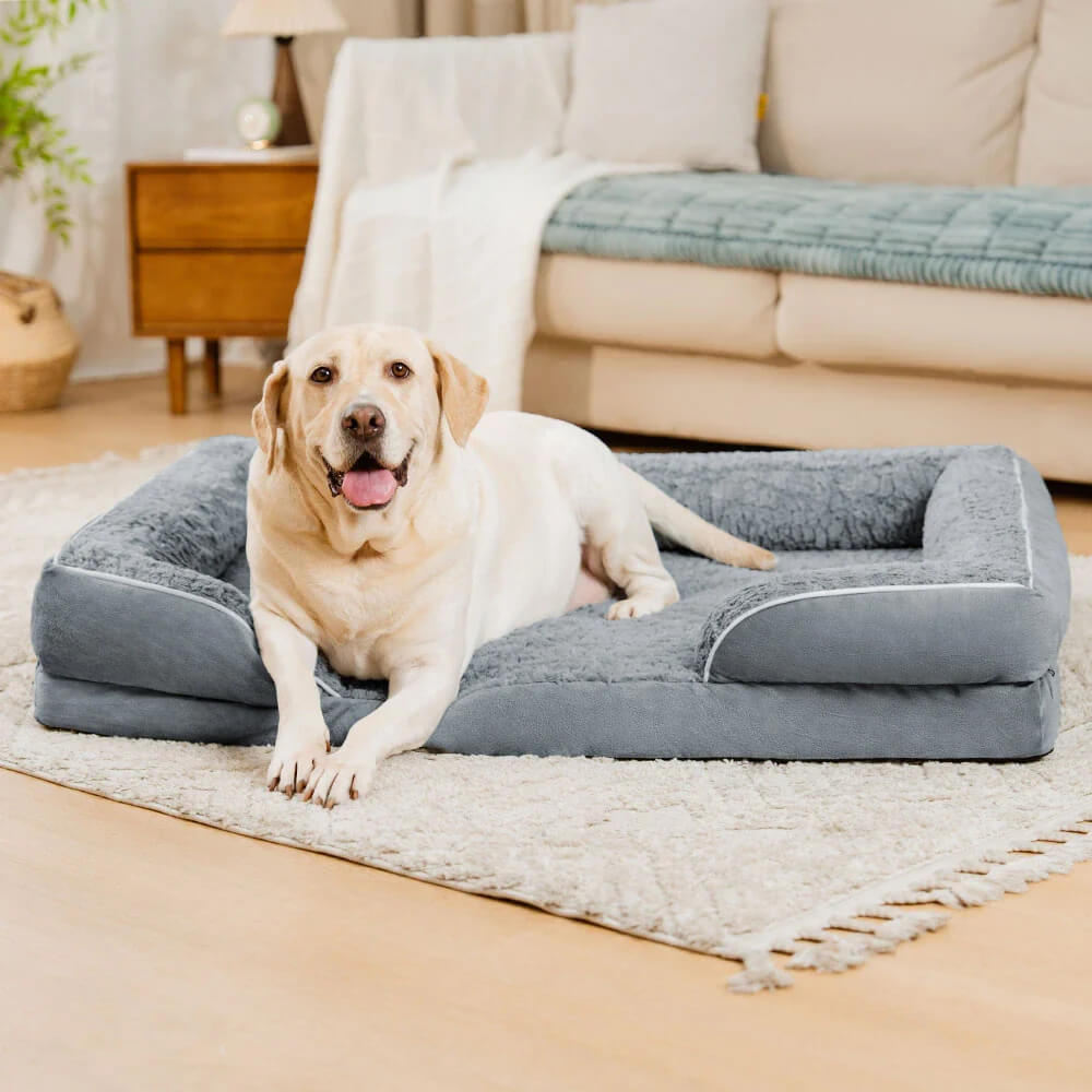 Detachable Waterproof Full Surround Support Orthopaedic Dog Bed