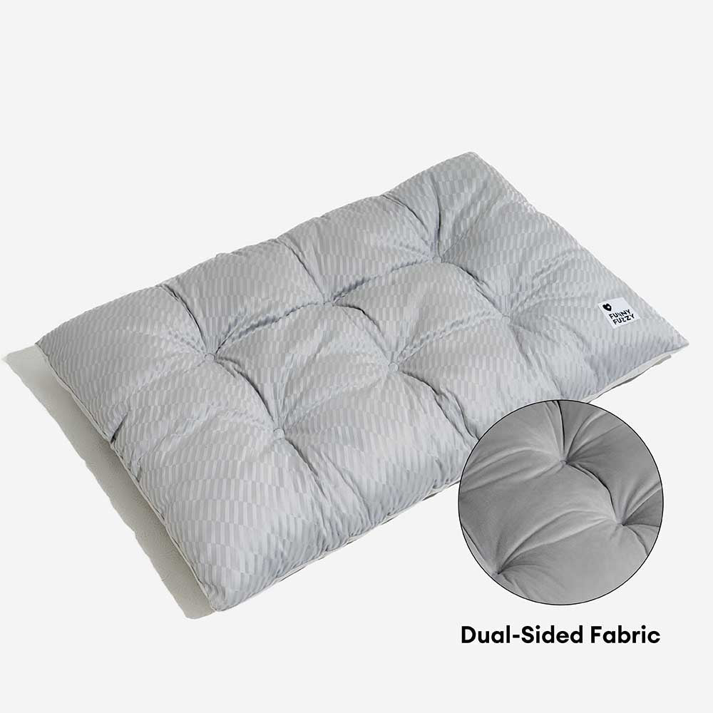 Dual-Sided Cosy Plush Washable Calming Cat Mat