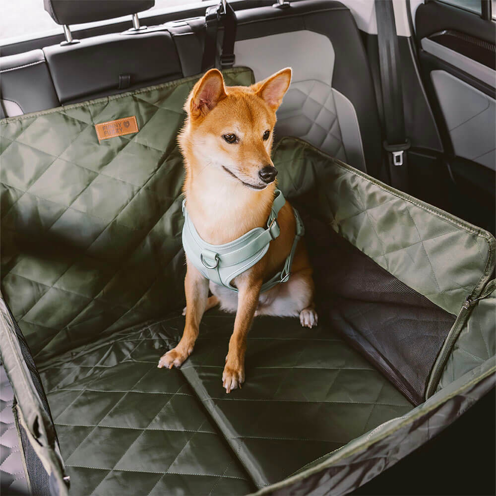 Extra Stable Travel Waterproof Dog Car Back Seat Extender