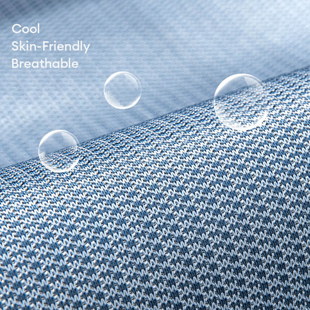 Cooling Houndstooth Ice Silk Breathable Sofa Cover