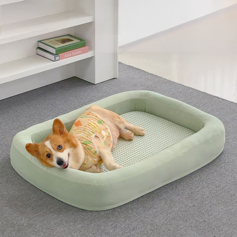 Functional Soft Plush Orthopaedic Washable Dog & Cat Bed