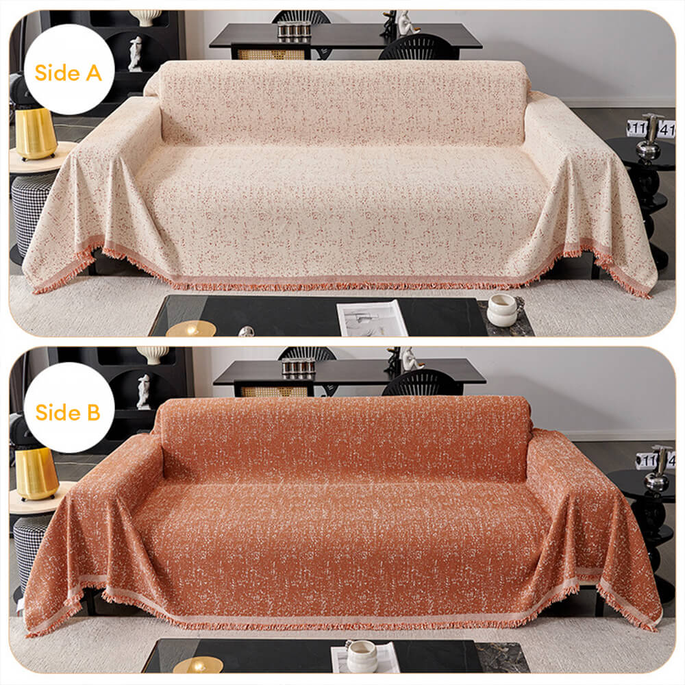 Modern Minimalist Chenille Full Coverage Anti-Cat Scratch Sofa Cover