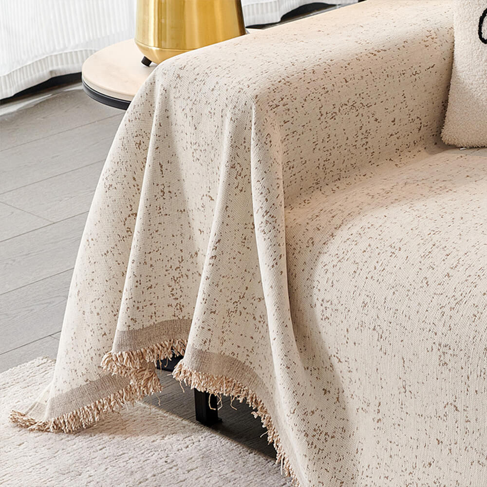 Modern Minimalist Chenille Full Coverage Anti-Cat Scratch Sofa Cover