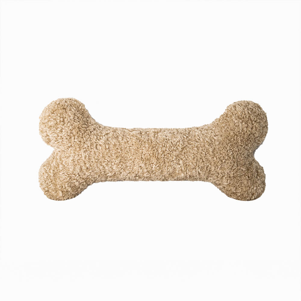 Plush Bone-Shaped Sofa Pillow Soft Cosy Decorative Cushion