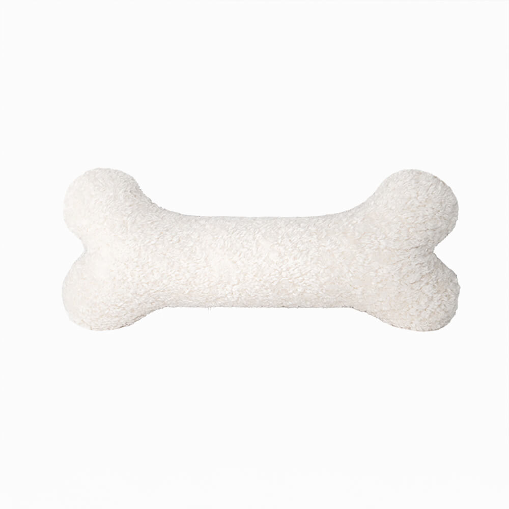 Plush Bone-Shaped Sofa Pillow Soft Cosy Decorative Cushion