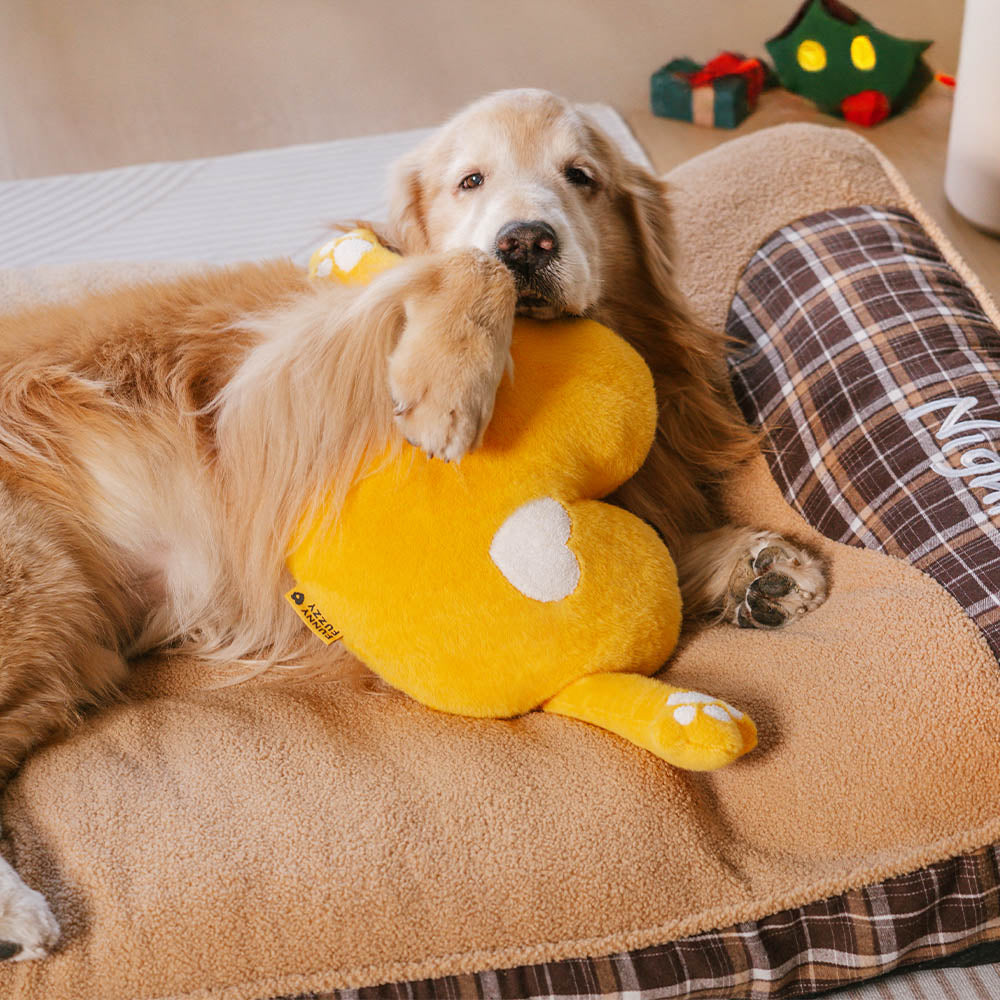 FUNNYFUZZY Plush Cosy Pillow - Hug Heart