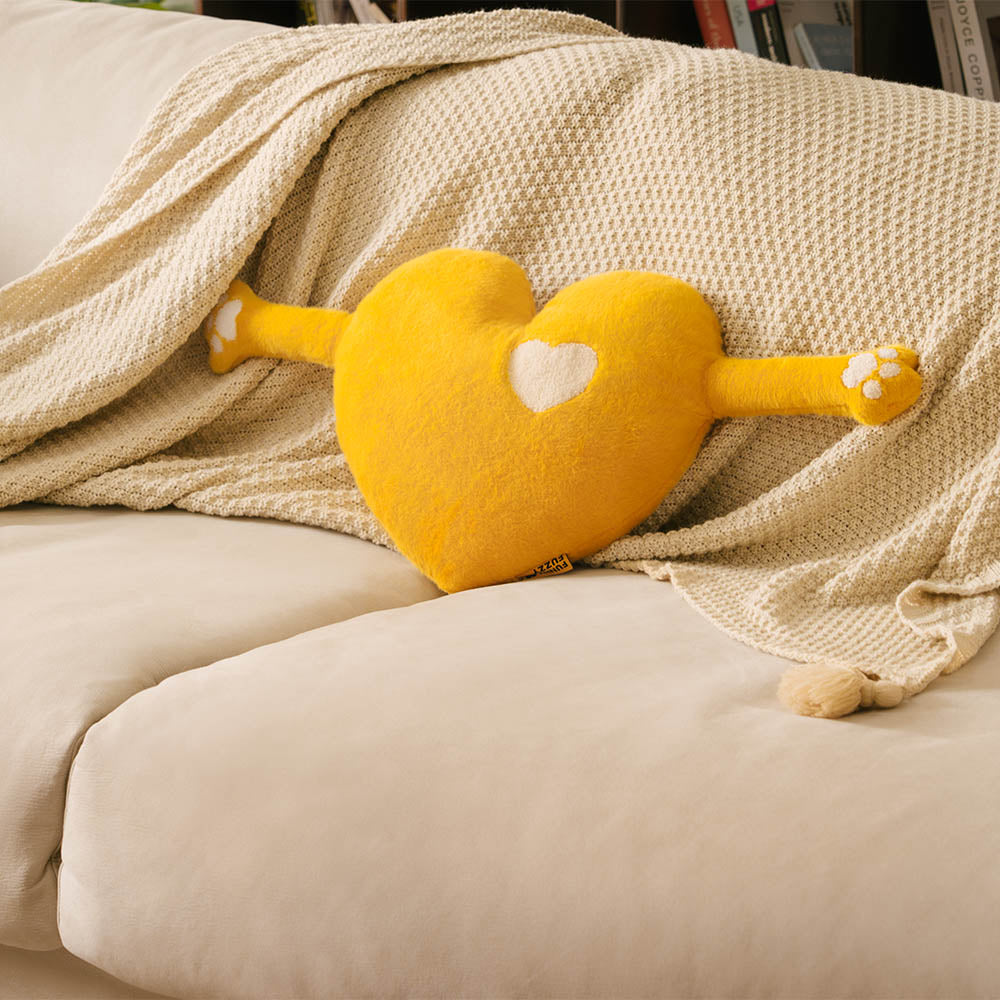 FUNNYFUZZY Plush Cosy Pillow - Hug Heart