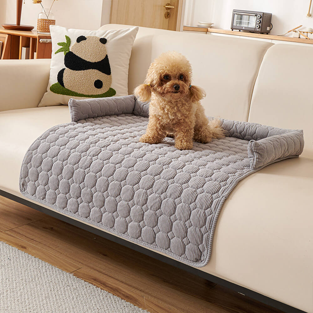 Pearl Fleece Ultra-Soft Orthopaedic Dog Mat Furniture Protector Cover