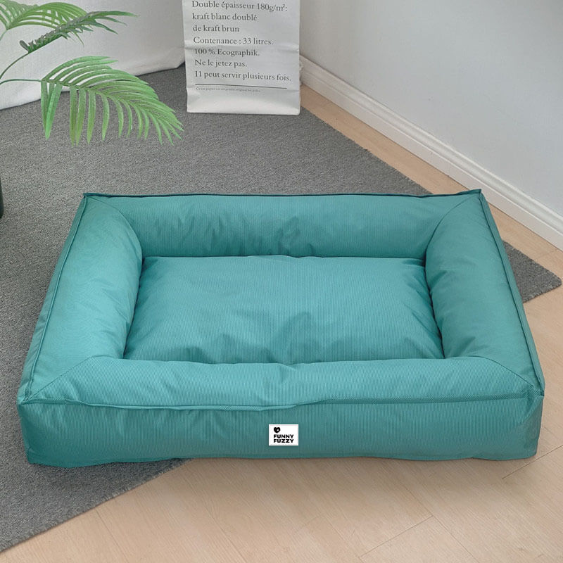 Fully Orthopaedic Surround Support Waterproof Fabric Anti-Anxiety Large Dog Bed