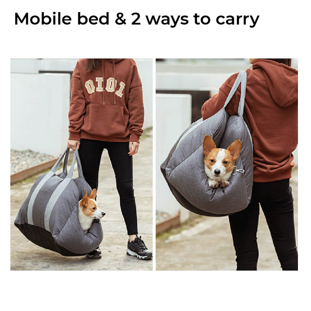 Travel Dog Car Seat Bed - Gym Bag