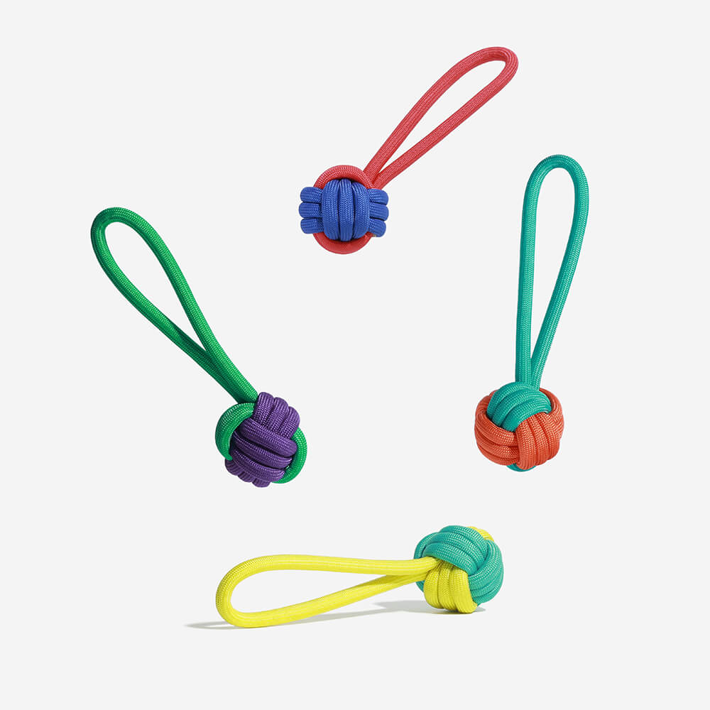 Knots Rope Tug Dog Toy - Colour Clash