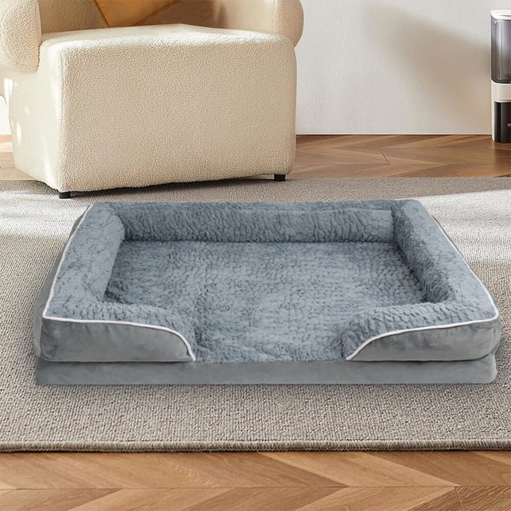 Detachable Waterproof Full Surround Support Orthopaedic Dog Bed