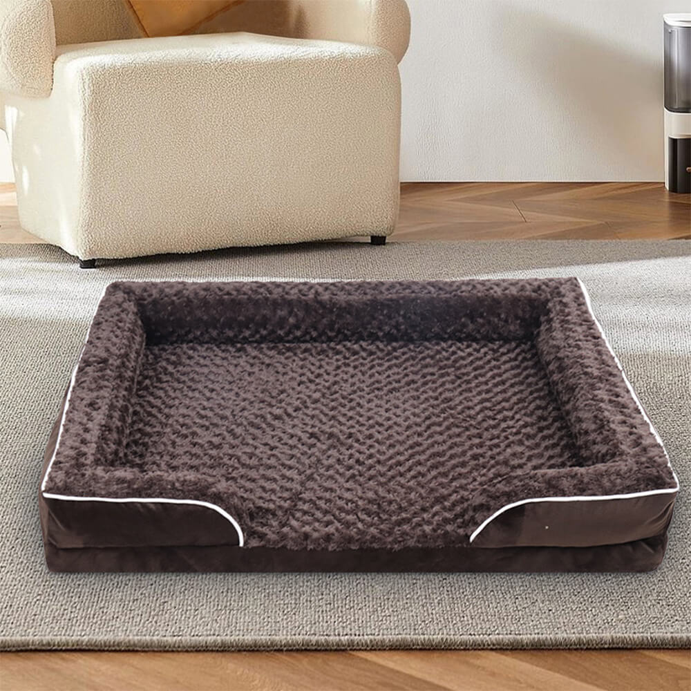 Detachable Waterproof Full Surround Support Orthopaedic Dog Bed